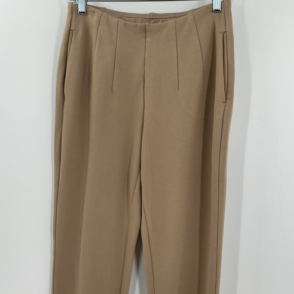 Belle by Kim Gravel Ponte Hollywood Waist Full Length Pants - Picture 8 of 12